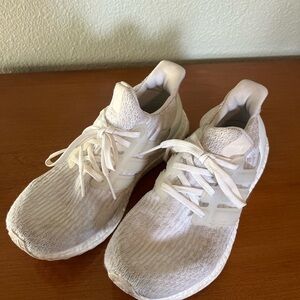 Adidas White Running Shoes